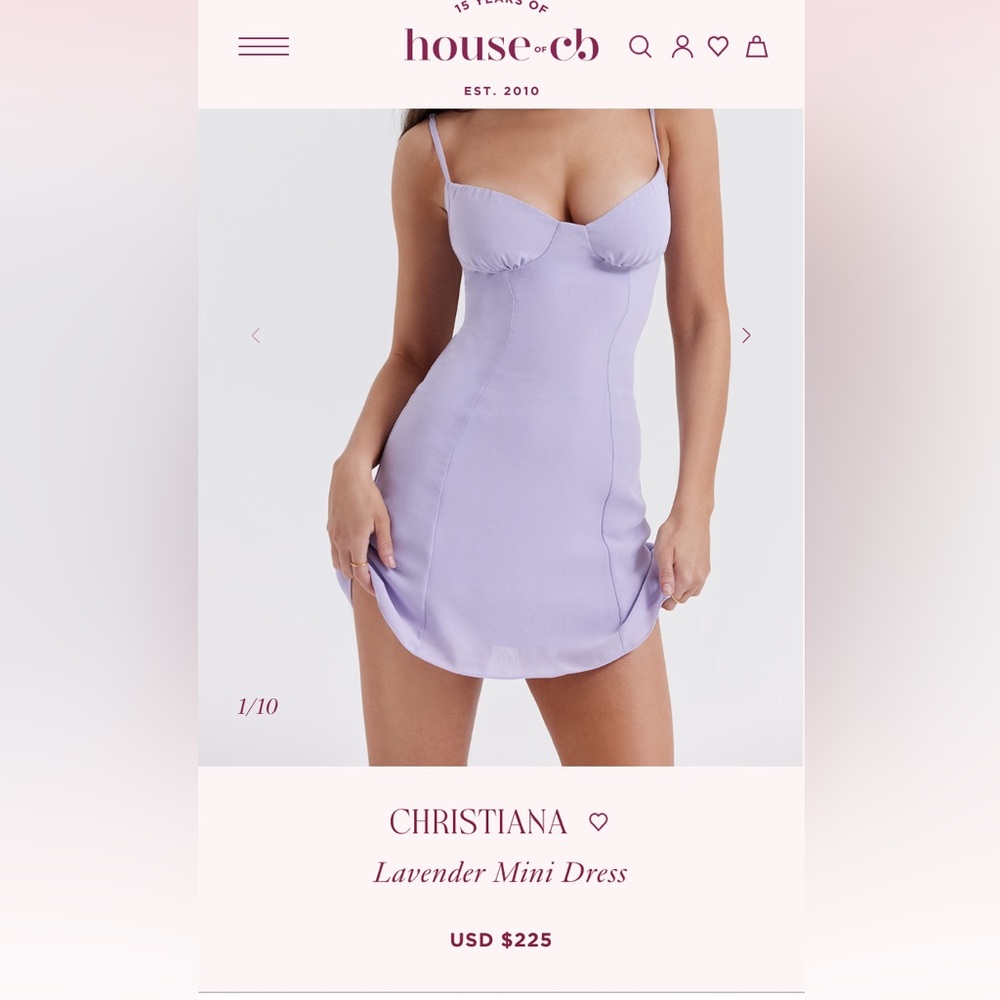 House of CB Christiana dress xs